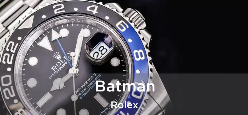  Batman Rolex